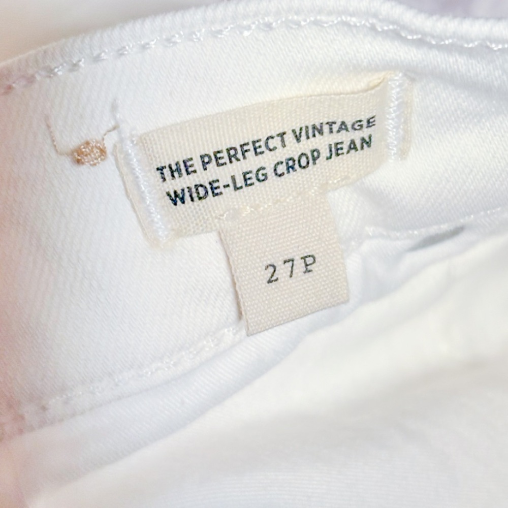 Madewell The Perfect Vintage Wide-Leg Crop Jeans - Picture 8 of 9